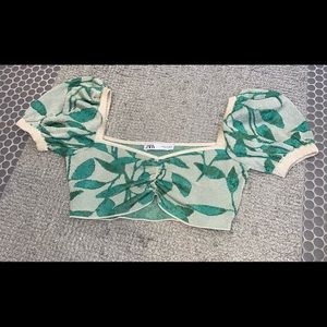 Zara crop top
